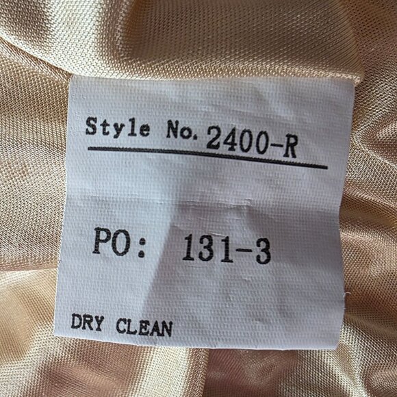 Revelry Womens 6 Dress Sequin Gold Maxi Cap Sleeve Removeable Back Drape Formal - Picture 11 of 13